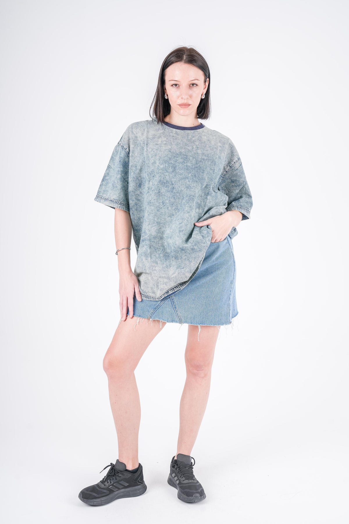 Long t-shirt Jeans Mint Stone