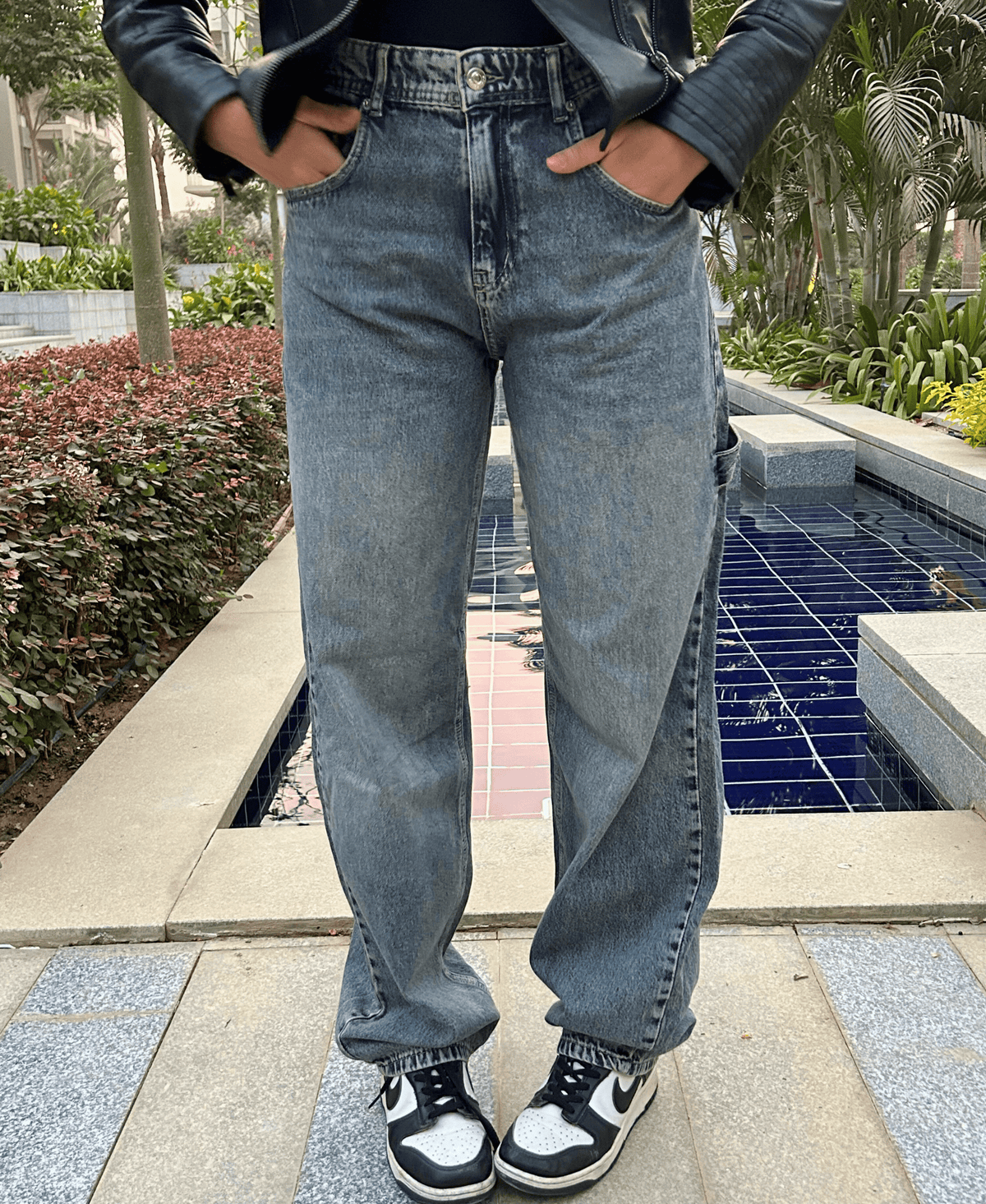 Super wide-leg Jeans