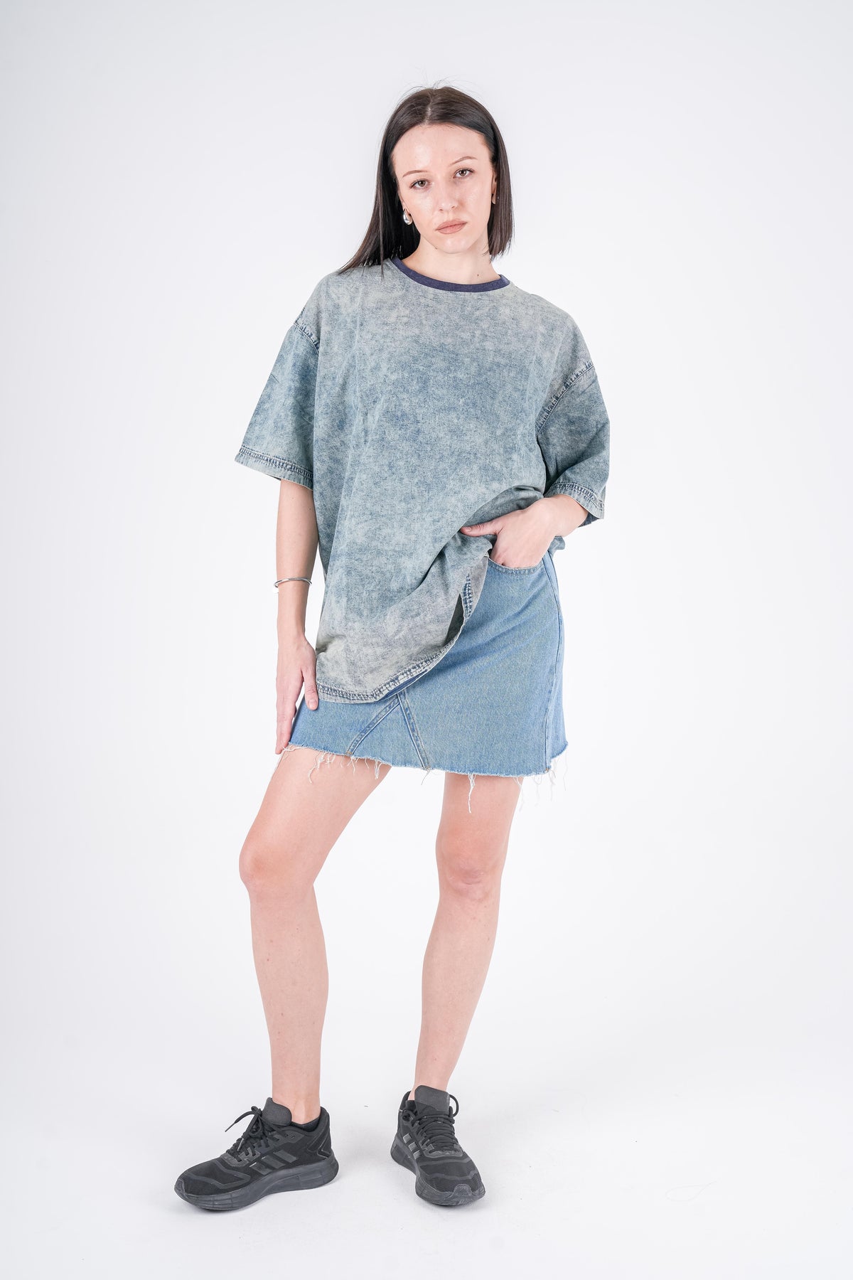 Long t-shirt Jeans Mint Stone